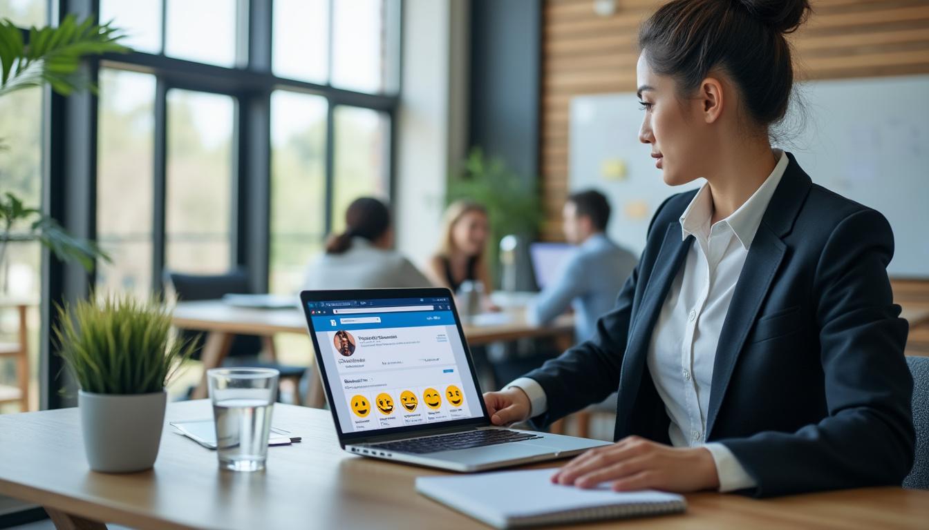 découvrez comment l’utilisation d’emojis entreprise sur linkedin peut dynamiser votre communication, renforcer l’image de votre marque et élargir efficacement votre réseau professionnel.