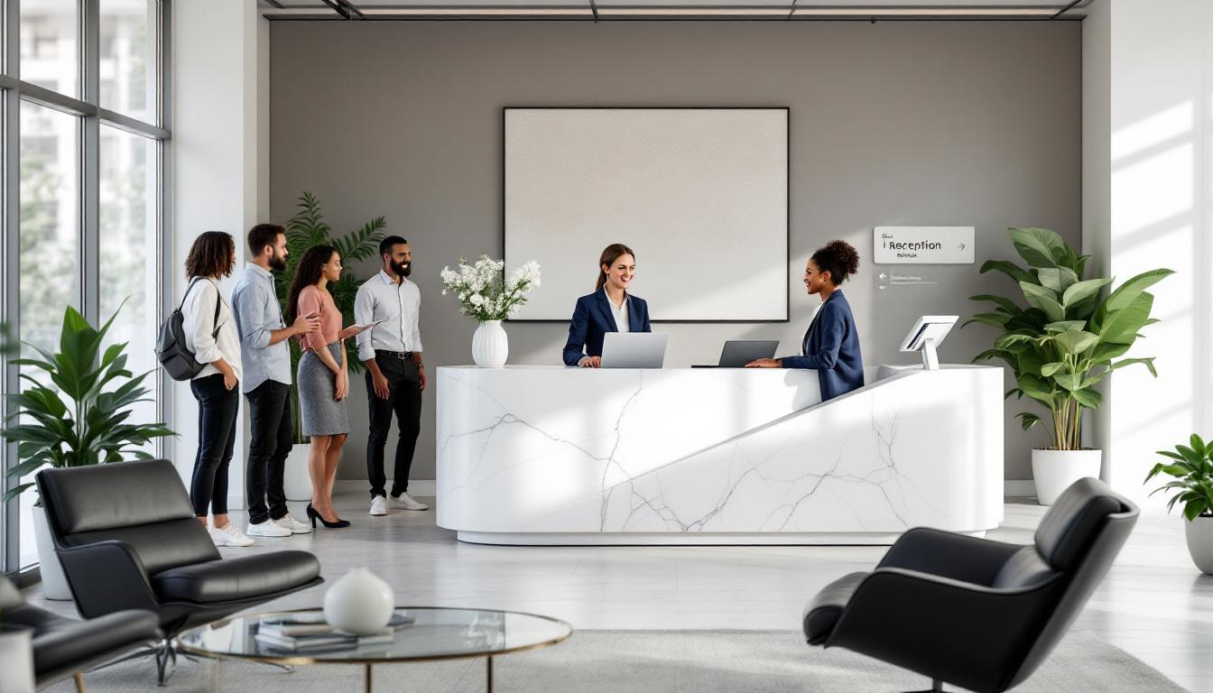découvrez comment une banque d'accueil pour bureaux peut transformer l'expérience client en offrant un accueil personnalisé, efficace et professionnel.