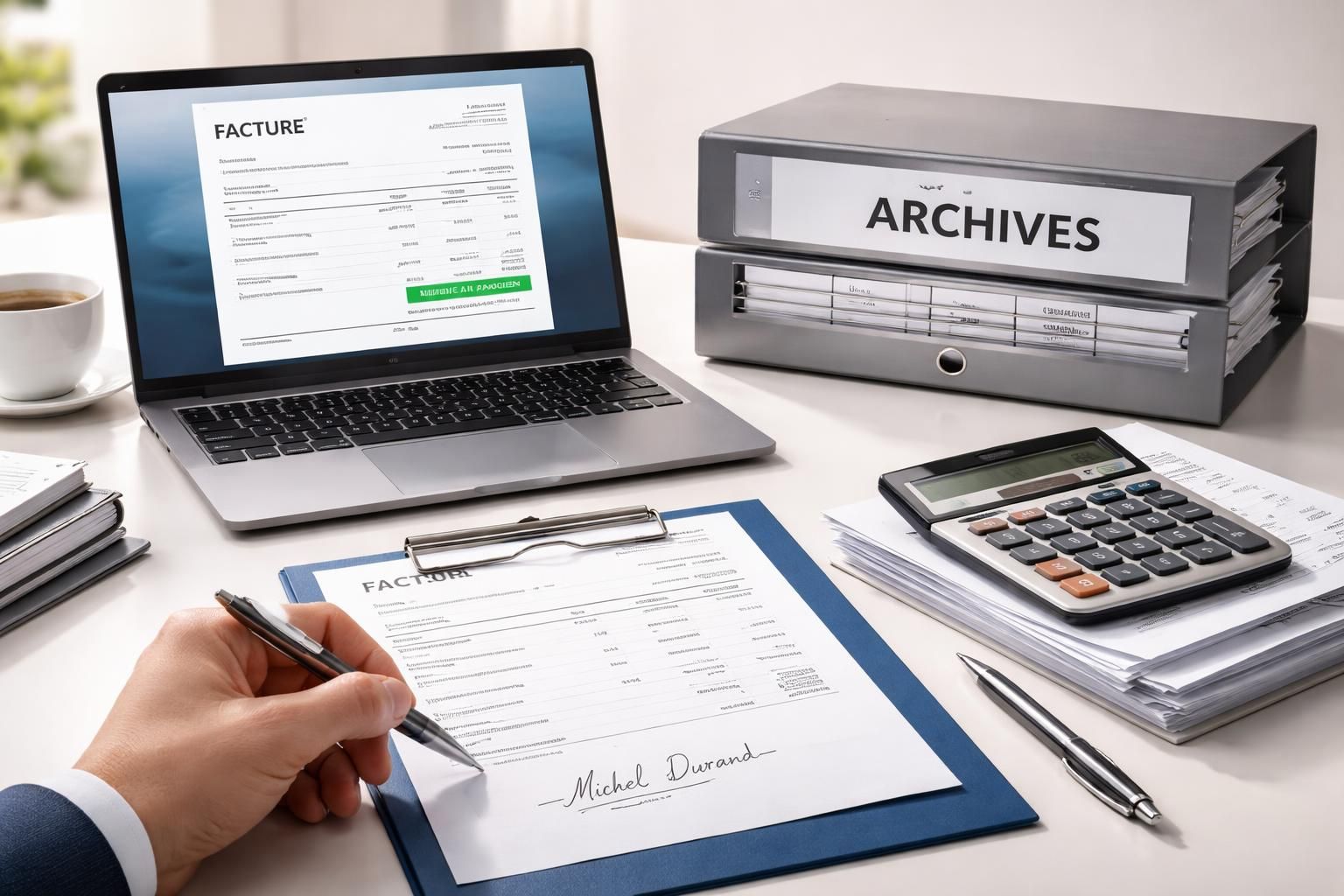 découvrez les étapes clés pour traiter correctement une facture après la fermeture d'une entreprise et assurer une gestion administrative efficace.
