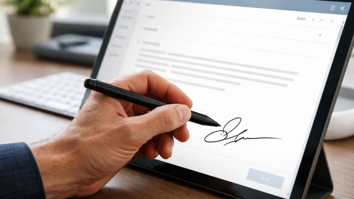 Apposer sa signature personnalisée sur un mail