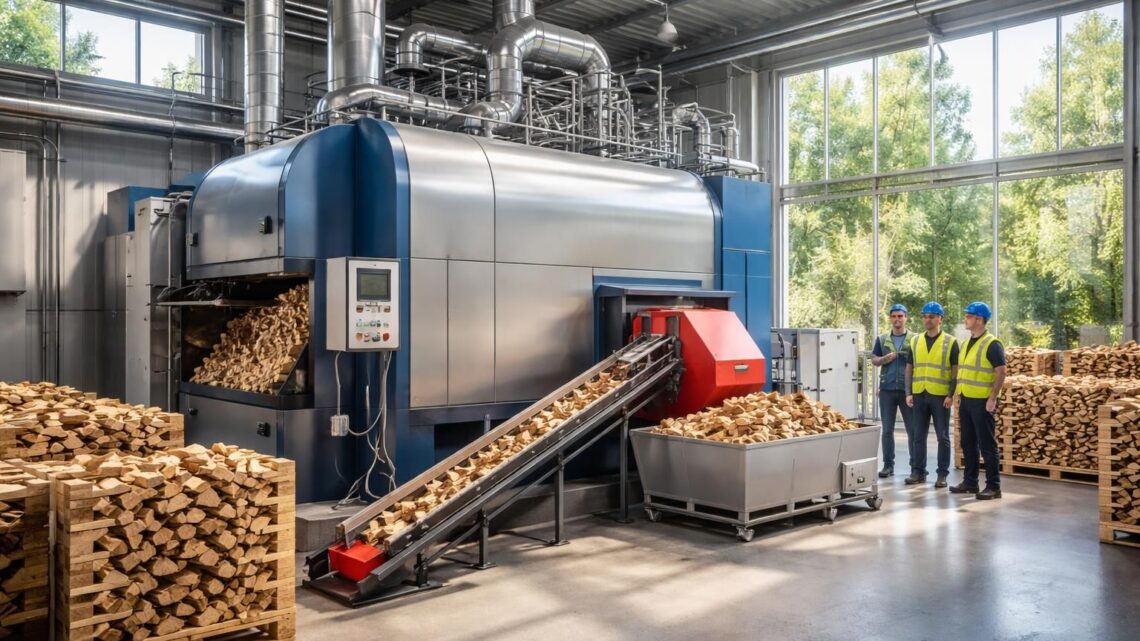 Chauffage industriel au bois : un choix durable pour les entreprises responsables