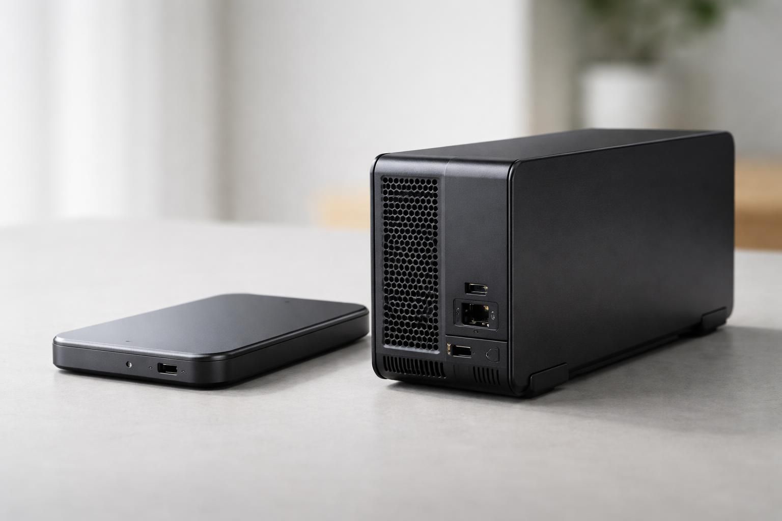 découvrez comment choisir entre un disque dur externe portable ou desktop d'une capacité de 1 to pour répondre à vos besoins de stockage.