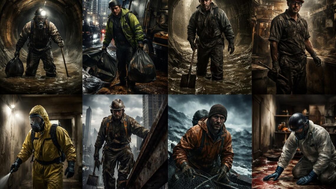 Top 10 des métiers que personne ne veut faire : découvrez les plus redoutés