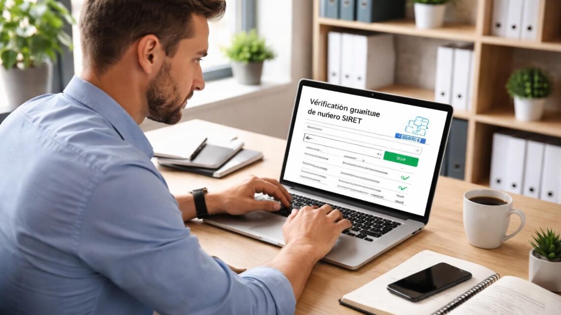 Vérifier un numéro de siret gratuitement : guide pratique pour les entrepreneurs