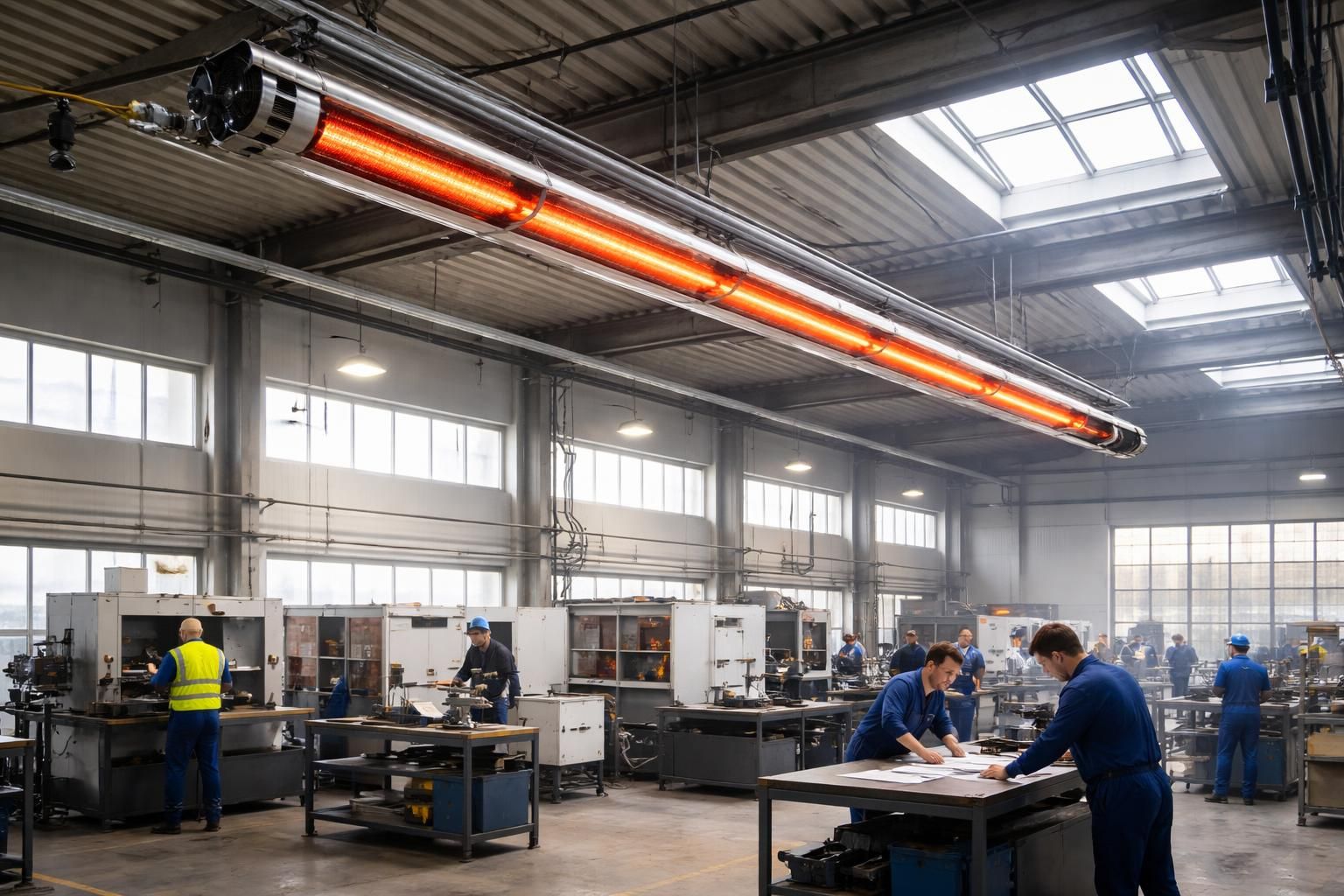 découvrez le chauffage tube radiant gaz en entreprise, une solution efficace et économique offrant une alternative moderne aux chauffages traditionnels pour un confort optimal.