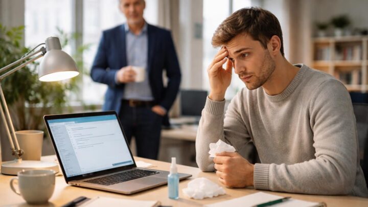 Comment dire à son patron qu&rsquo;on est malade : astuces et conseils