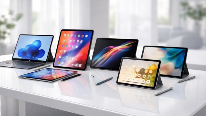 Comparatif des tablettes de la marque Microsoft et leurs concurrents sur le marché