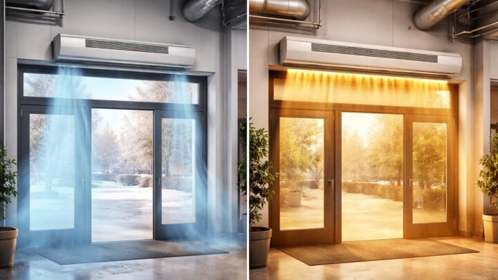 Pourquoi le dimensionnement d&rsquo;un rideau d&rsquo;air chaud est crucial pour l&rsquo;efficacité énergétique ?