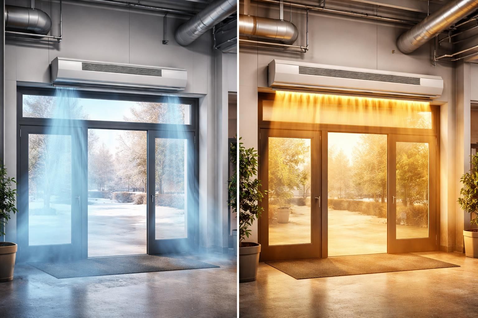 découvrez pourquoi le dimensionnement précis d'un rideau d'air chaud est essentiel pour optimiser l'efficacité énergétique et réduire les coûts de chauffage.