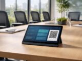 découvrez notre salle connectée avec tablette tactile microsoft, idéale pour gérer vos plannings, check-in et qr codes facilement et efficacement.